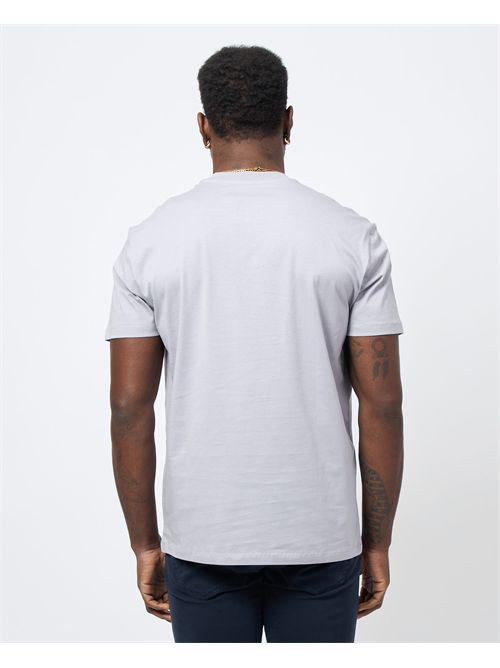 T-shirt basique à col rond pour homme AX avec logo ARMANI EXCHANGE | XM000787-AF12308UA047